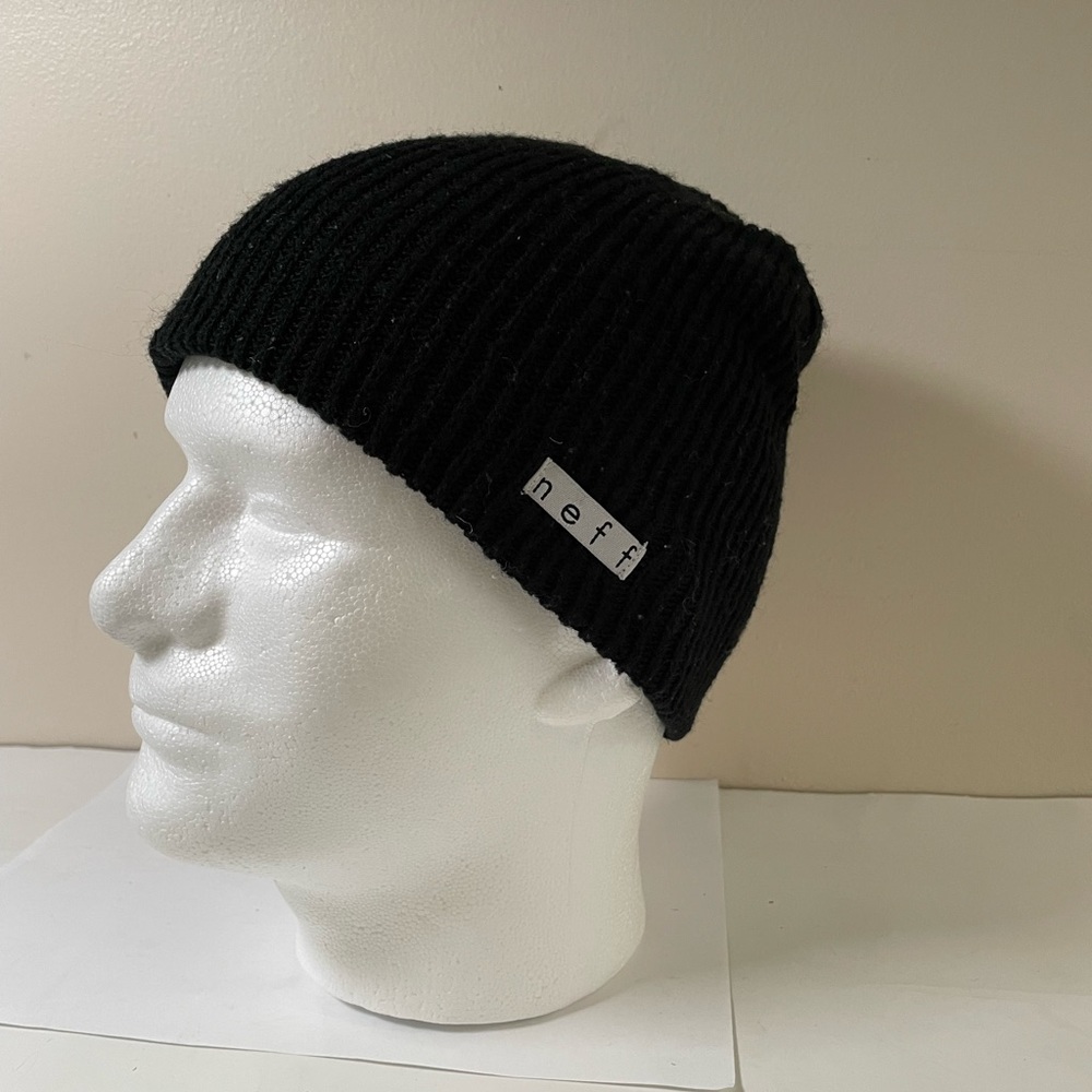 Neff knit black Cap Teen to adult Unisex hat